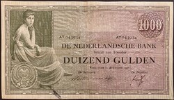Hollandia 1000 Gulden 1938 P-48 VF