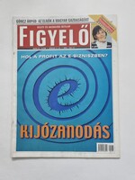 FIGYELŐ üzleti és gazdasági hetilap 2000/23. szám 2000. június 8-14.