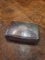 EZÜST NIELLÓS DOHÁNYTARTÓ SZELENCE