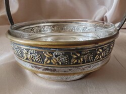 Ezüstözött Argentor kosárka