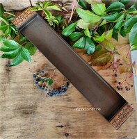 Kopcsányi Ottó zsűrizett bronz tálca