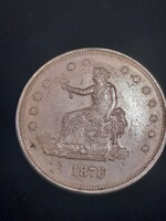 USA TRADE DOLLAR 1878 MÁSOLAT REPLIKA