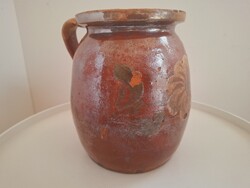 Népi Festett Mázas Lekváros Szilke