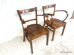 Kuriózum! Különleges Art deco karfás székek.Kozma Lajos Cca 1920!