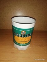 Zsolnay porcelán Márciusi Világos sörkülönlegesség feliratú bögre (27/d)