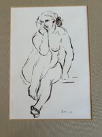 Borsos Miklós, Akt, 1970.