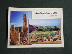 Postcard, Middle East, Jordan, Pella, Ancient Ruins, 1990-