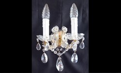 MÁRIA TERÉZIA STÍL ÓLOM KRISTÁLY FALIKAR e