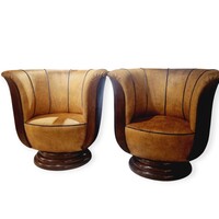Art deco tulipán fotel pár - 04457