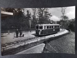 Régi képeslap Úttörővasút, Hűvösvölgy Állomás - 1960