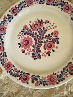 Hollóházi népies tányér 24 cm