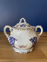 Zsolnay Marie Antoinette cukortartó teáskészlethez