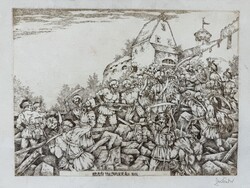 Magyarország viharos évszázadai (Török hódoltság) rézkarc