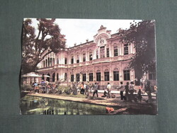 Képeslap,Közép Amerika,Costa Rica,San José,Posta látkép,részlet,1980-