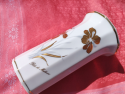 Gyönyörű, aranyozott porcelán váza