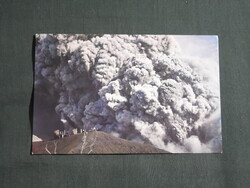 Képeslap,Közép Amerika,Costa Rica,Cartago,Irazú-vulkán látkép,részlet,1980-