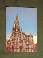Képeslap,Közép Amerika,Costa Rica,San José,Coronado templom látkép,részlet,1980-