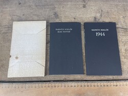 -AV564- Régi Radnóti Miklós Bori Notesz
