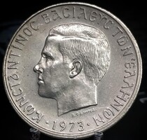 Görögország 5 drachma, 1973 ΒΑΣΙΛΕΙΟΝ ΤΗΣ ΕΛΛΑΔΟΣ A14F4
