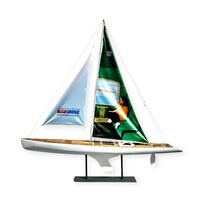 Weiler Péter: Balaton szelet c. vitorlás hajó alkotása - 51767