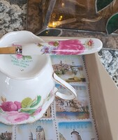 Porcelán nyelű desszertes kis villa