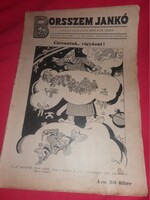 Antik BORSSZEM JANKÓ közélet politika humor szatirikus hetilap újság 1928/10,13-22 számok 11db EGYBE