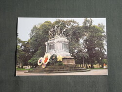 Képeslap,Közép Amerika,Costa Rica,San José,nemzeti emlékmű látkép,részlet,1980-