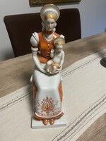 Nagyméretű herendi Madonna