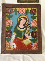 Stained glass painting