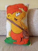 Retro Hupikék Törpikék díszpárna eladó! RITKA!