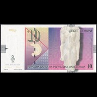 Észak-Macedónia 10 Denari 1997 P-14b UNC