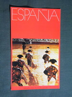 Képeslap,Spanyolország,Madrid,Bikaviadal Aréna látkép,részlet,1980-