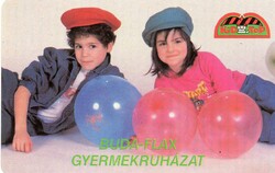 Kártyanaptár: Budaflax, Budakalász.