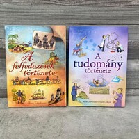 Szalay Könyvek; A tudomány története; A felfedezések története könyvcsomag