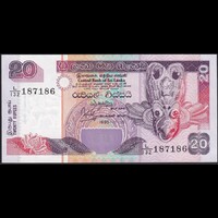 Sri Lanka 20 Rupees 1995 P-109a UNC