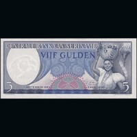 Suriname 5 Gulden 1963 P-120b UNC