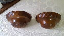 Faragott tömörfa falipolc,falikonzol 2 db.