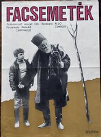 FACSEMETÉK !!! E R E D E T I !!! 1972 !!! Mozi Film Plakát Poszter VG !!!