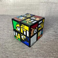 Minions Rubik's Cube - mesefigurás Rubik kocka