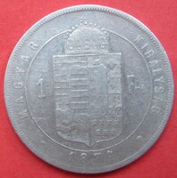Ezüst 1 forint 1874 K.B.