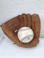 Wilson Retro Baseball kesztyű labdával !!