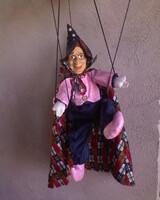 Boszorkány  Marionett figura