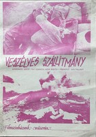 VESZÉLYES SZÁLLÍTMÁNY !!! 1986 !!! Mozi Film Plakát Poszter G !!!