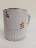 Ritka Kolozsvari Zsolnay gyerekbogre,gyujtoi darab