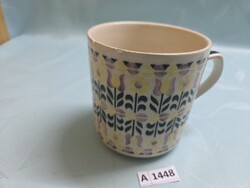 A1448 Nagy méretű fajansz  bögre