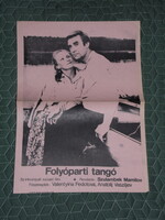 MOKÉP,mozi plakát,Folyóparti tangó szovjet film,1985-  , - 42cmx30cm -