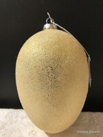 TOJÁS - ÚJ - ALKUKÉPES - ÜVEG - 33 cm kerület - 16 cm - magas - JEGES -  VASTAG - NÉMET  - HIBÁTLAN