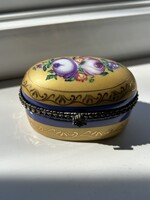 Limoges ékszertartó dobozka