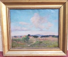 Pádly Aladár (1881-1949) Faluszéle