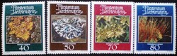 LI776-9 / Liechtenstein 1981 Mohák és zuzmók bélyegsor postatiszta